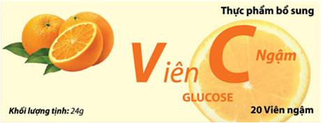 Viên C ngậm glucose - Hoàng Bảo Ngân - Công Ty TNHH Hoàng Bảo Ngân